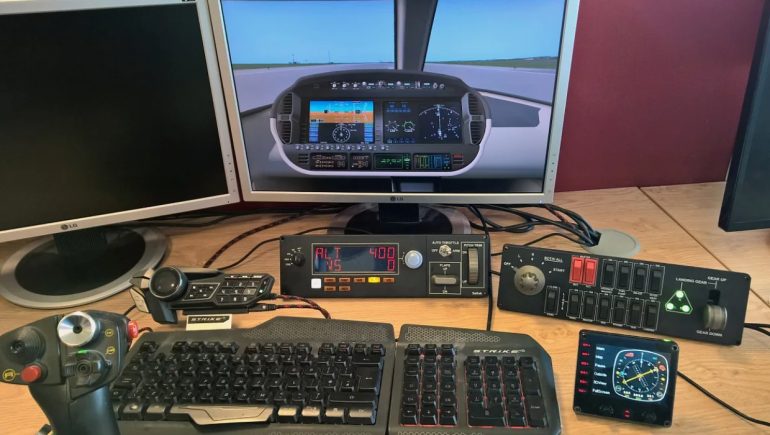 Logitech G Saitek Pro Flight Instrument Panel: Realism for Sim Enthusiasts