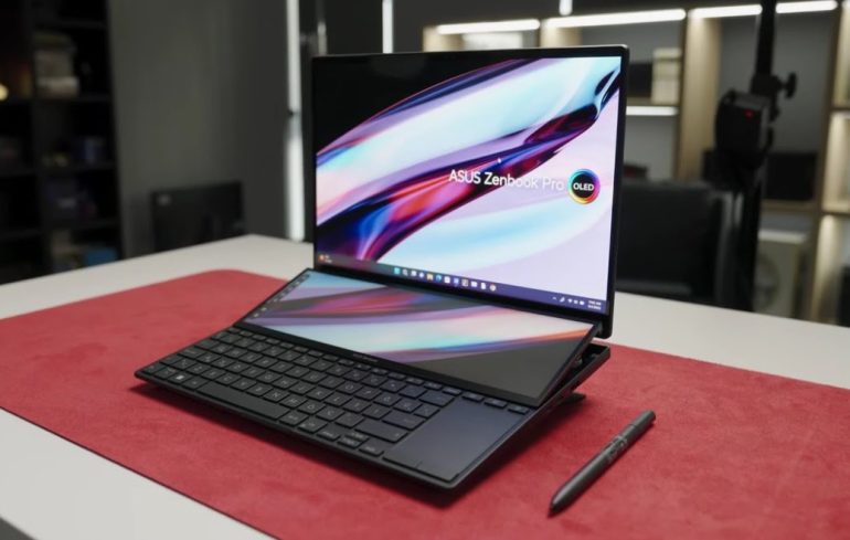 Asus Zenbook Pro 14 Duo OLED UX8402 for Productivity and Multitasking